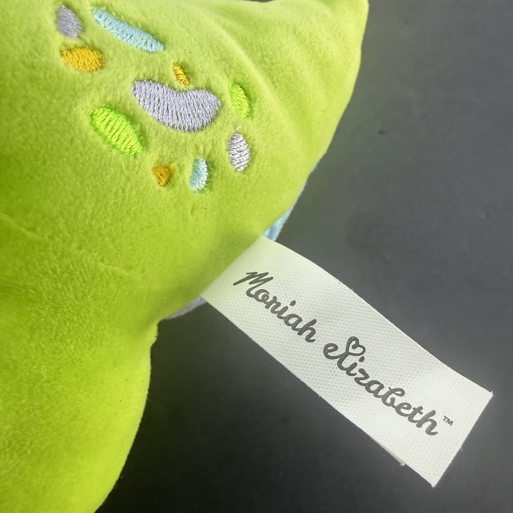 Moriah Elizabeth Green PICKLE the DINOSAUR Color Splash Series 3 Plush 6" - Picture 5 of 6
